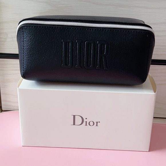 Dior Handbags - Dior BLACK Makeup Cosmetic Trousse Pouch